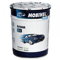 Автоэмаль 1К алкидная 601 Глубоко-Черная Mobihel,1 л
