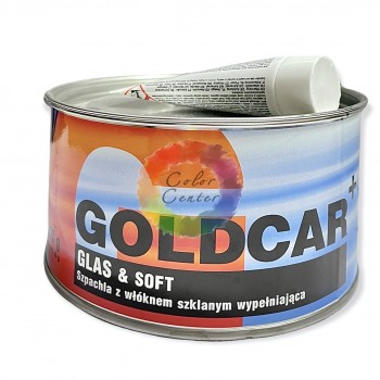 Шпаклевка для авто Gold Car Plus Glas & Soft Синяя 1 кг