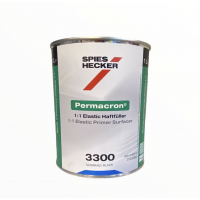 Заповнювач чорний для пластику Permacron 1:1 Elastic Primer 3300, 1 л (без затверджувача)