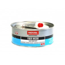 Шпатлевка со стекловолокном для авто NOVOL FIBER MICRO, 1 кг