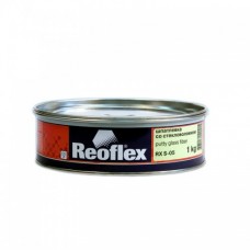 Шпатлевка автомобильная со стекловолокном Reoflex Glass fiber, 1 кг